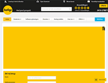 Tablet Screenshot of hofax.nl